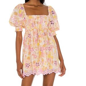 For Love & Lemons Claire Mini Dress